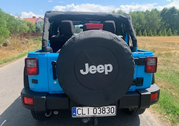 Jeep Wrangler cena 139900 przebieg: 101000, rok produkcji 2018 z Lipno małe 211